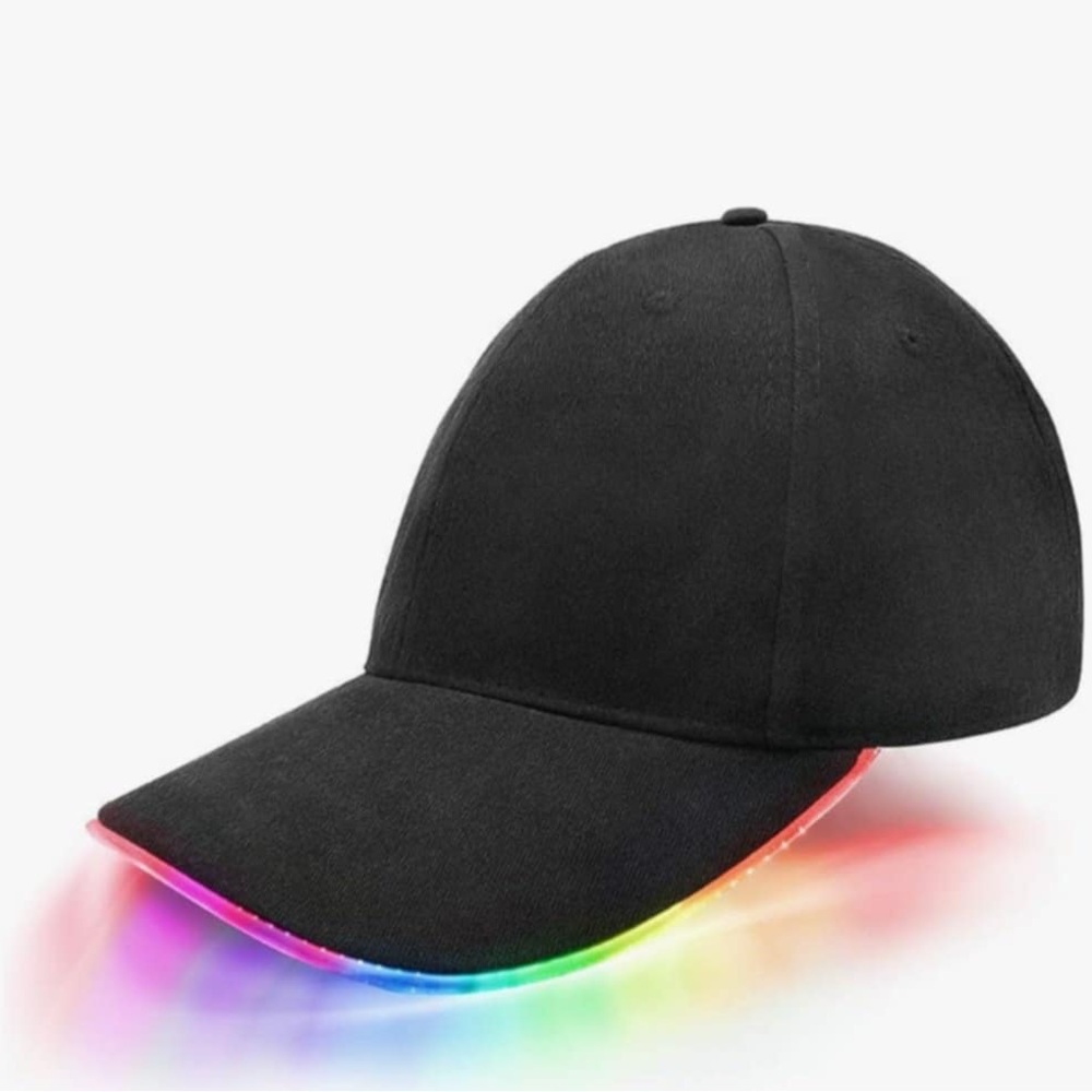 LED Party Hat with Color-Changing Lights – Perfect for Festivals and Raves